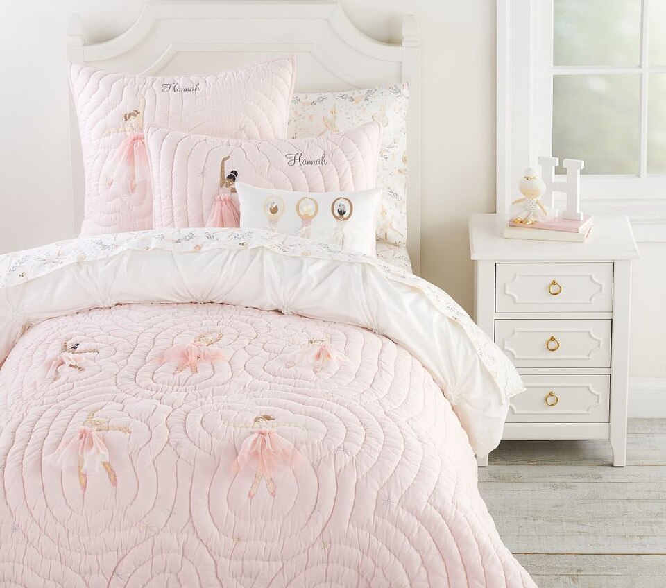 Ballerina Comforter Pottery Barn Kids AU